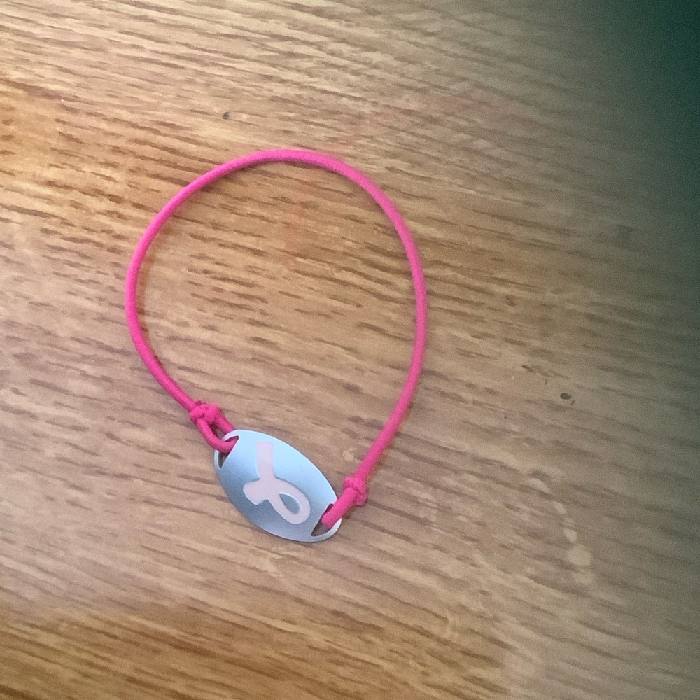 Elegant Pink Awareness Bracelet